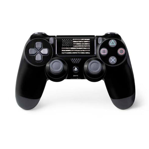 Black and White Camo American Flag PlayStation PS4 Skins